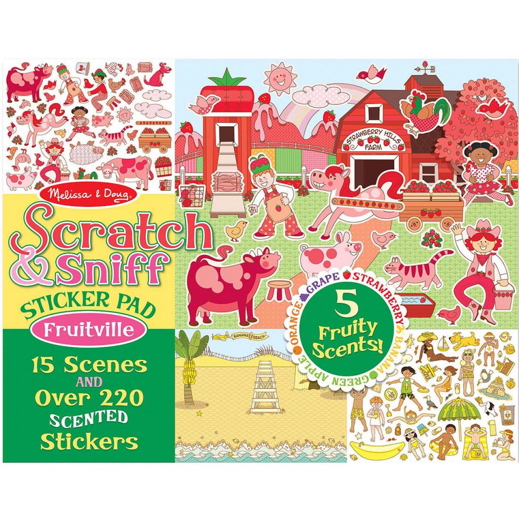 

Набор для творчества Melissa&Doug Набор ароматических наклеек Фруктоград (MD12193)