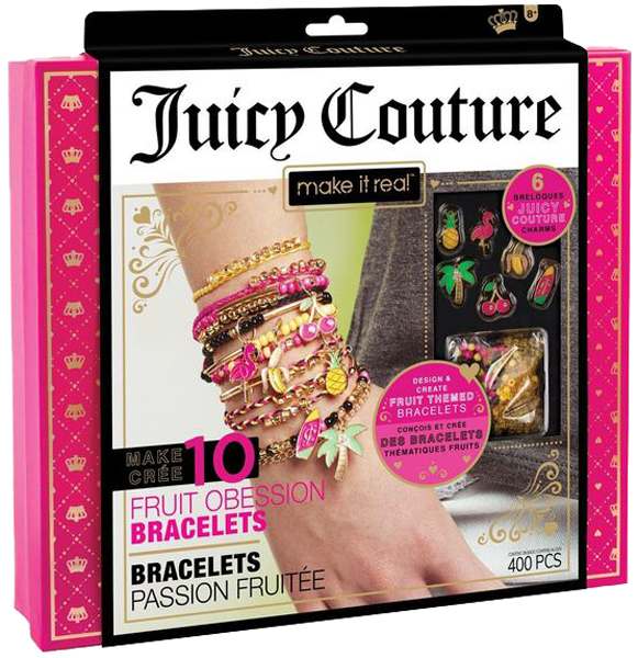 Акція на Набор для создания шарм-браслетов Make it Real Juicy Couture Фруктовая страсть (MR4403) (695929044039) від Rozetka UA