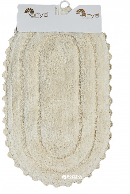 

Набор ковриков для ванной Arya Afro 45*70 см + 65*100 см кремовый арт.TR1004386