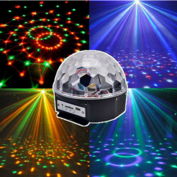 

Диско Шар Лампа Led Сrystal Magic Ball Light с Пультом