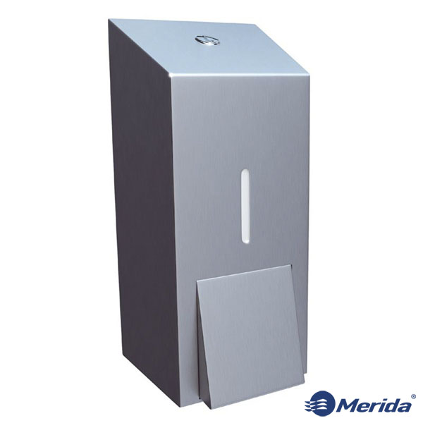 

Дозатор для жидкого мыла Merida Stella Maxi нержавеющая сталь матовая 800 мл