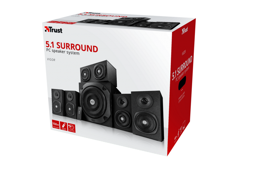 Vigor 5.1 surround speaker sales system