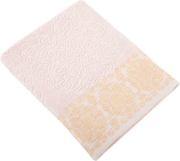 

Махровое полотенце Irya Jakarli Assos Beige 90х150 Бежевое