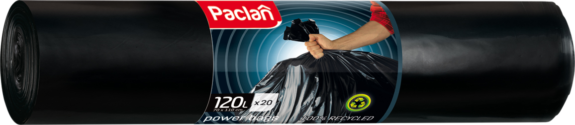 

Пакеты для мусора Paclan Power Bags 120 л 20 шт