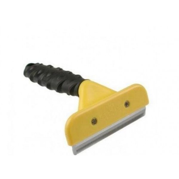 

Фурминатор щетка для домашних животных Large L Professional Желтый De Shedding Tool