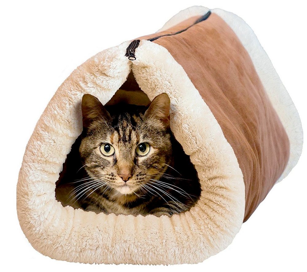 

Коврик туннель для кошек Kitty Shack 2 in 1 tunnel bed & mat