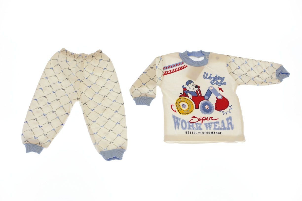 

Пижама work Babykroha 68р белая