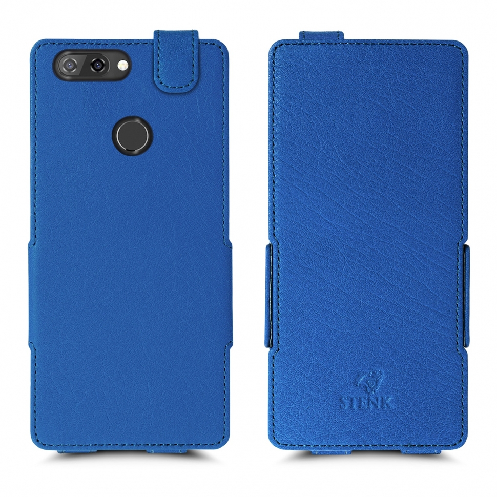 

Чехол флип Stenk Prime для ZTE Blade V9 Ярко-синий