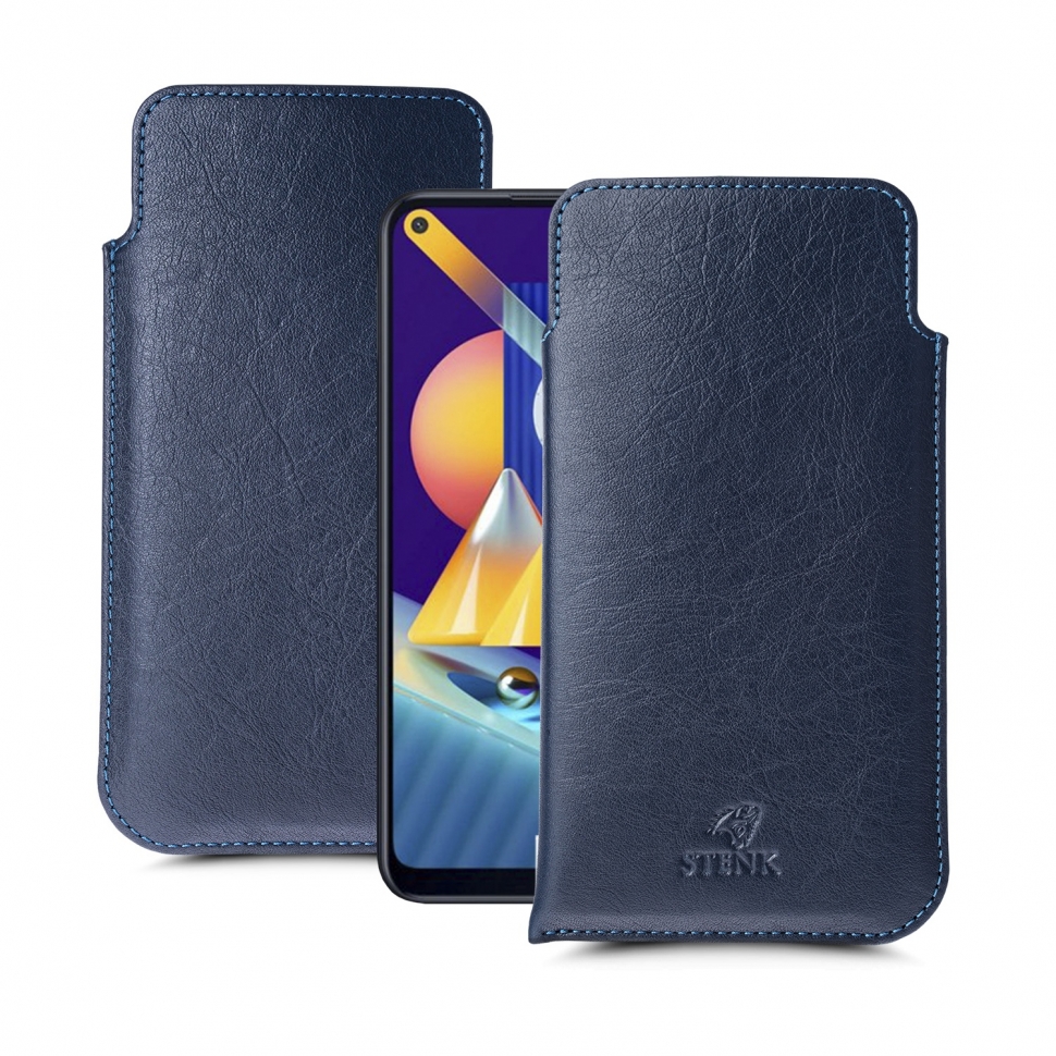 

Футляр Stenk Elegance для Samsung Galaxy M11 Синий