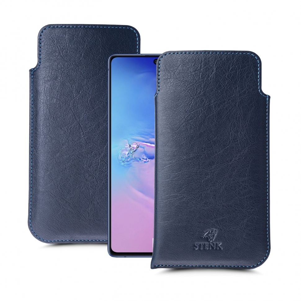 

Футляр Stenk Elegance для Samsung Galaxy S10 Lite Синий