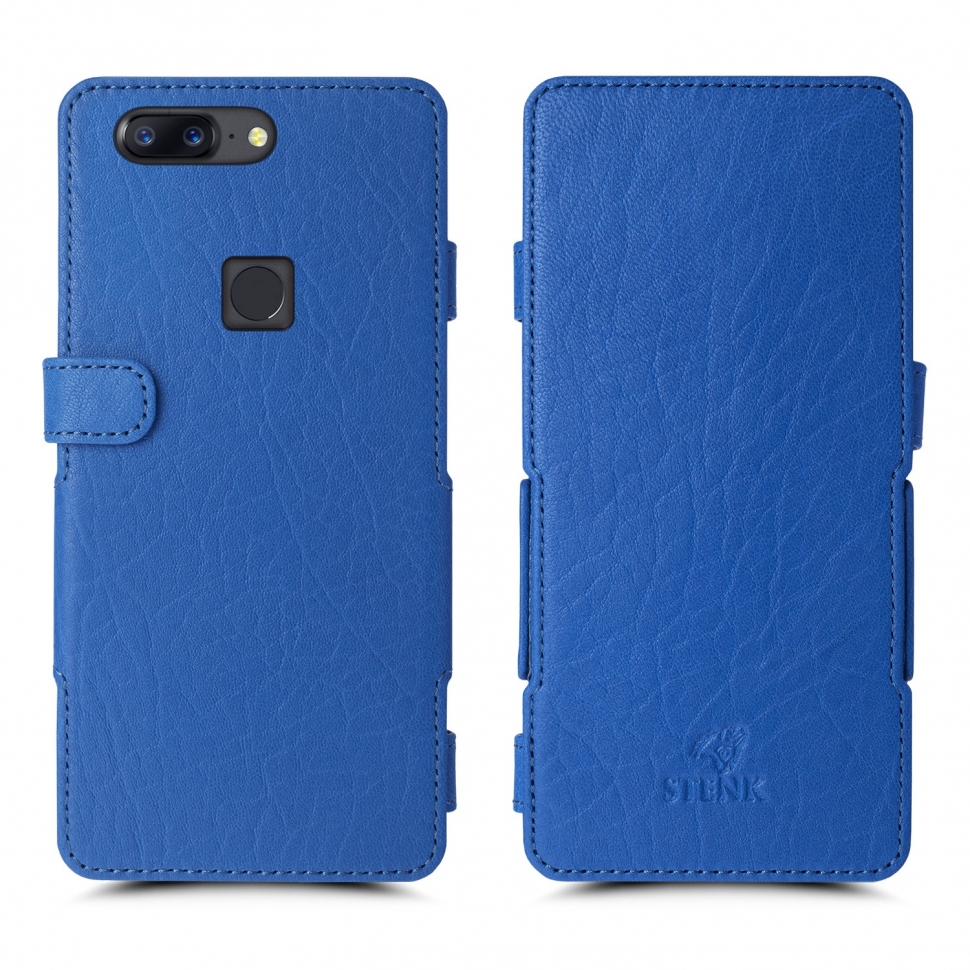 

Чехол книжка Stenk Prime для OnePlus 5T Ярко-синий