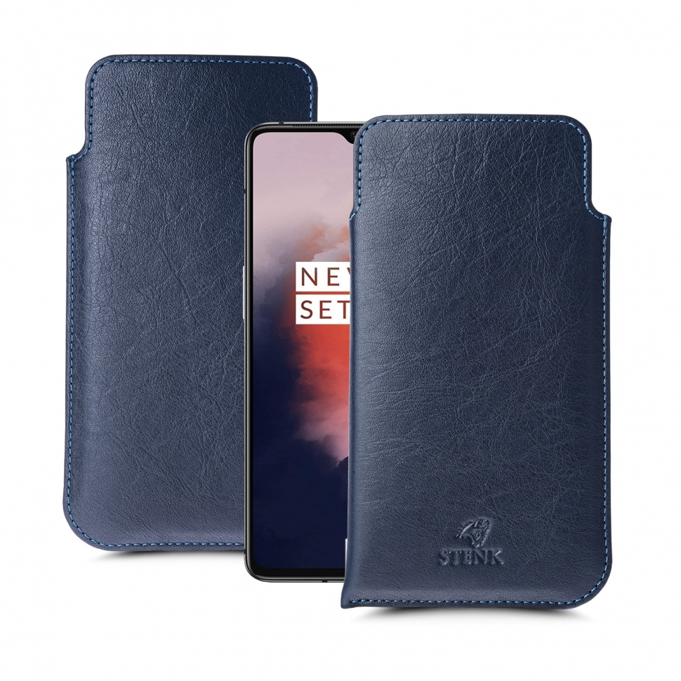 

Футляр Stenk Elegance для OnePlus 7T Синий