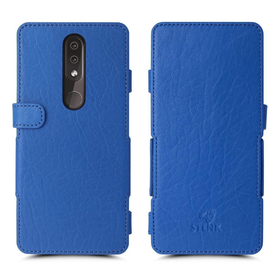 

Чехол книжка Stenk Prime для Nokia 4.2 Ярко-синий