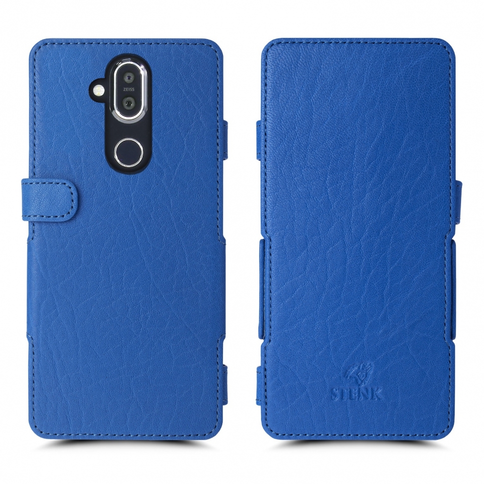 

Чехол книжка Stenk Prime для Nokia 8.1 Ярко-синий