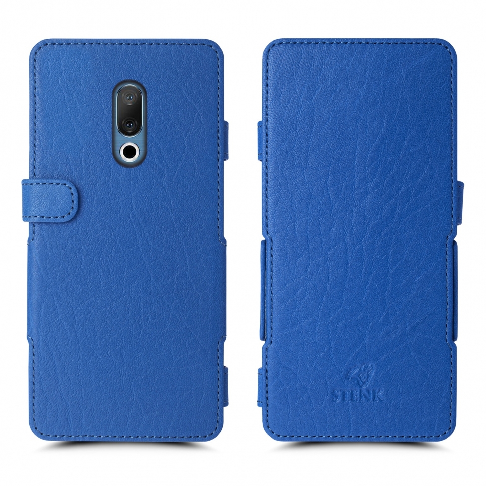 

Чехол книжка Stenk Prime для Meizu 15 Plus Ярко-синий