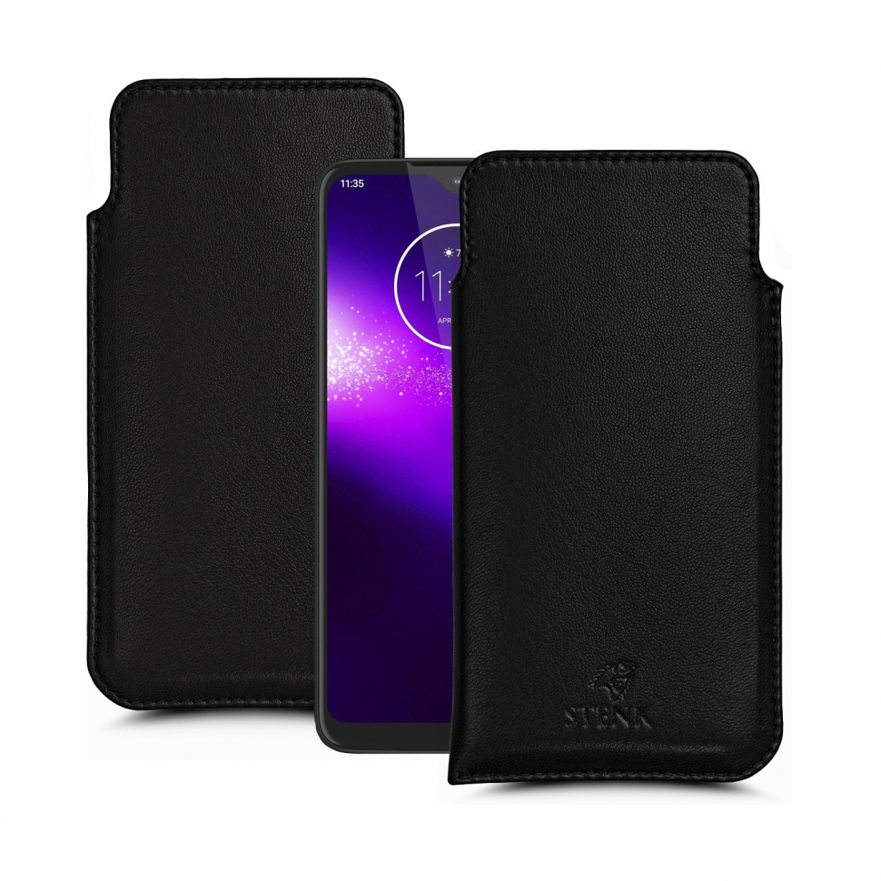 

Футляр Stenk Elegance для Motorola One Macro Чёрный