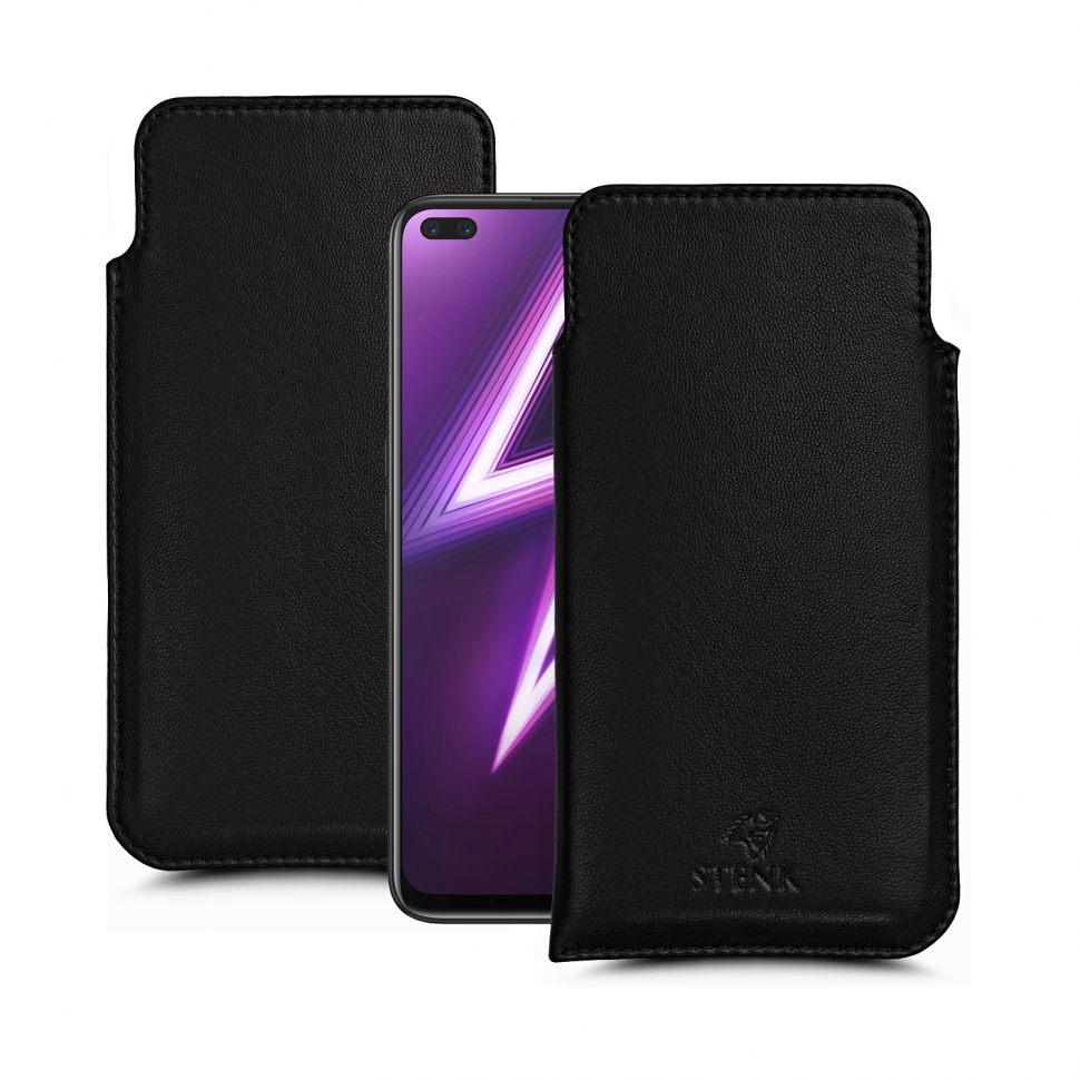 

Футляр Stenk Elegance для Realme 6 Pro Чёрный