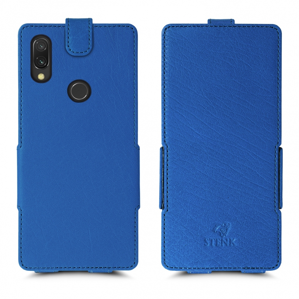 

Чехол флип Stenk Prime для Xiaomi Redmi 7 Ярко-синий