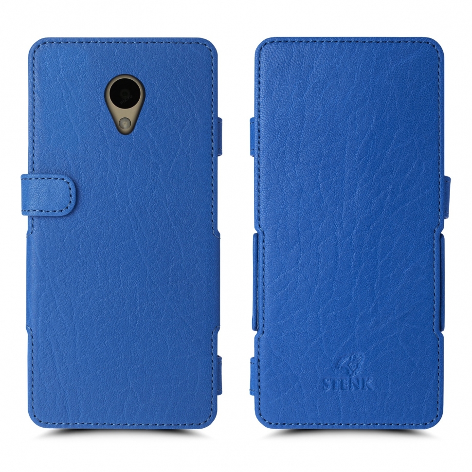 

Чехол книжка Stenk Prime для Meizu M8c Ярко-синий