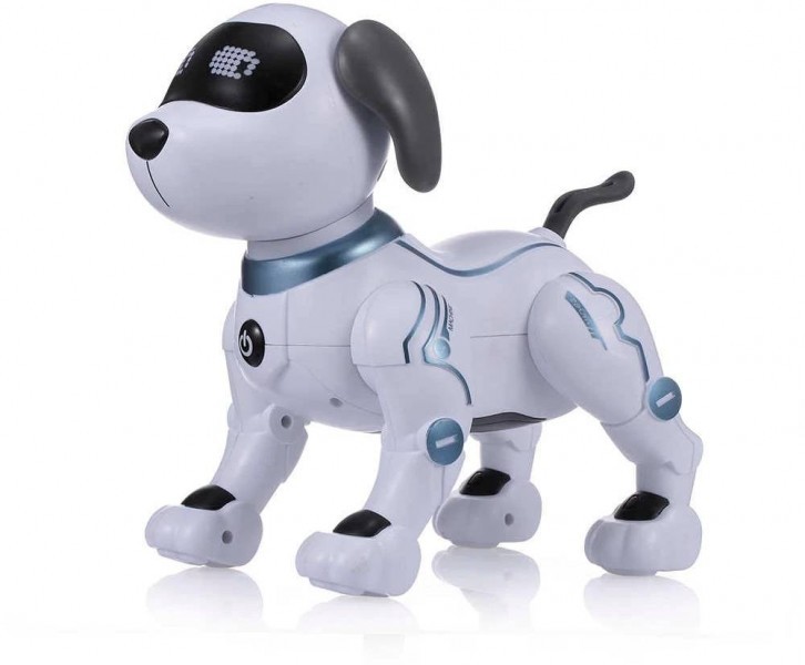 

Собака робот на р/у Smart Robot Dog - ZYA-A2875 Интерактивная игрушка Бело-Черный