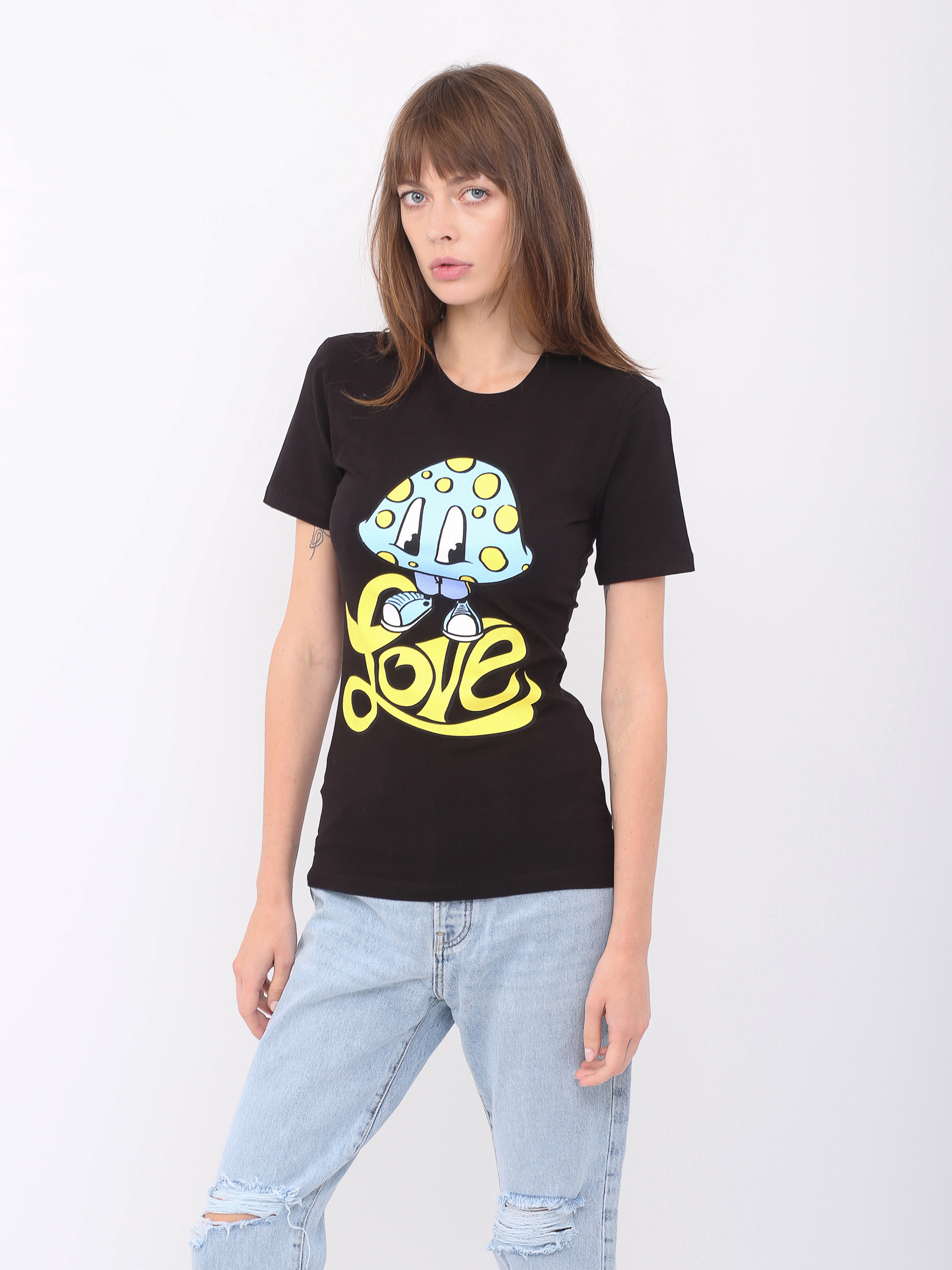 

Футболка Love Moschino 7354.1 42 (46) Черная