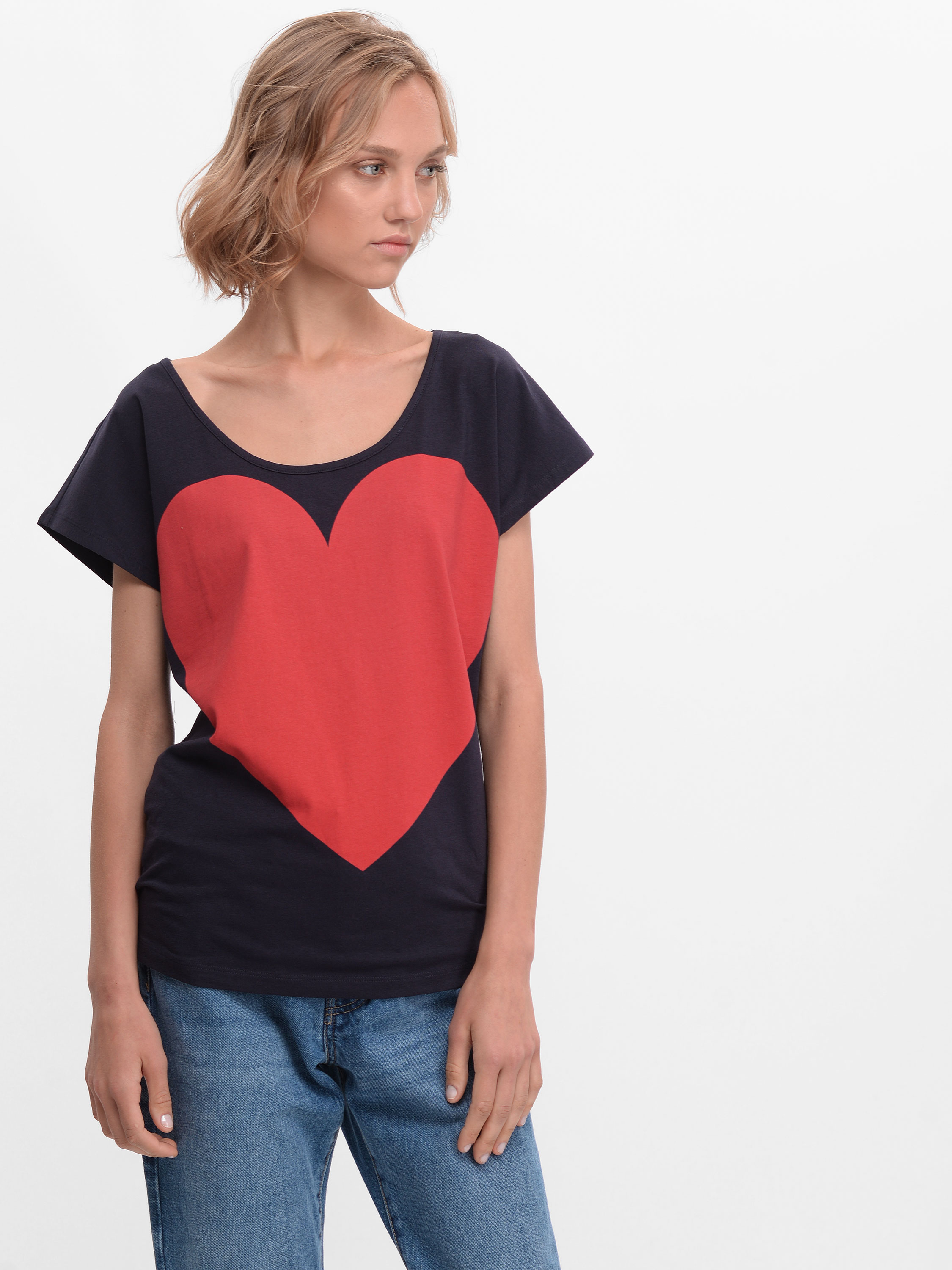

Футболка Love Moschino 9097.1 34 (38) Синяя