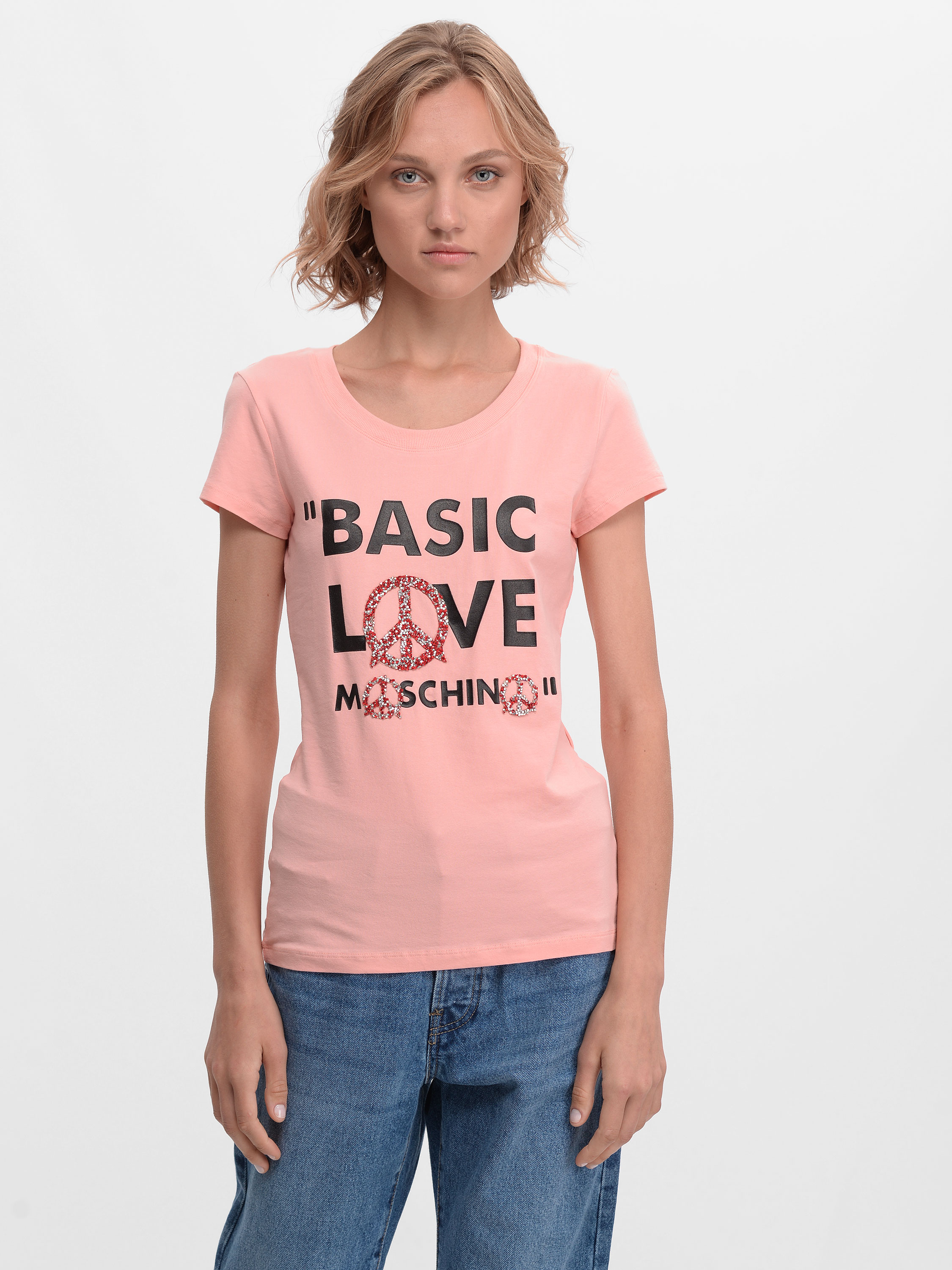 

Футболка Love Moschino 9659.2 38 (42) Розовая