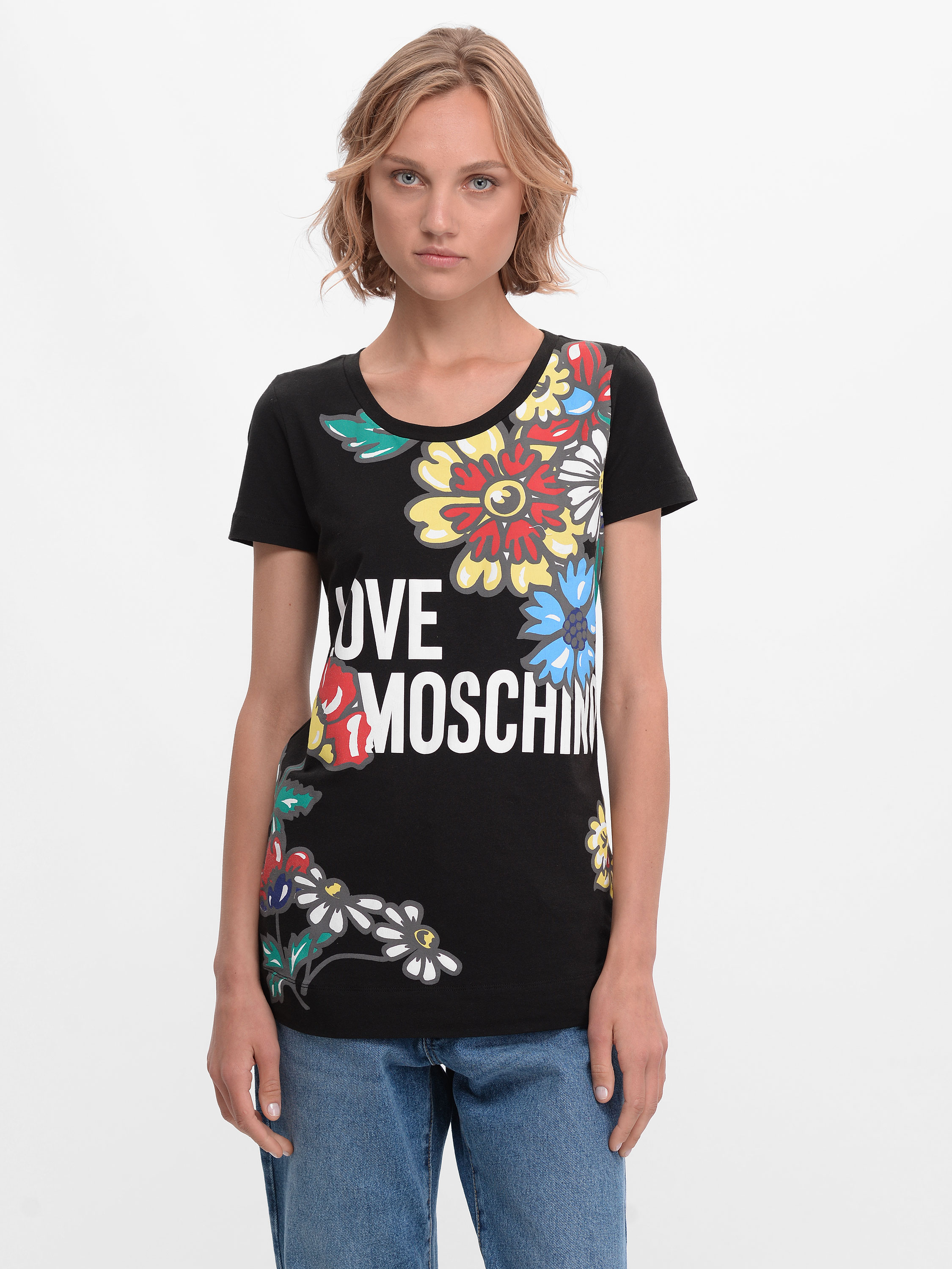 

Футболка Love Moschino Т-4694 34 (2XS) Черная