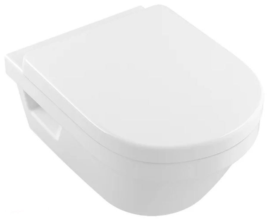 

Унітаз підвісний Villeroy & Boch ARCHITECTURA Rimless 58 см XL (4688R001)