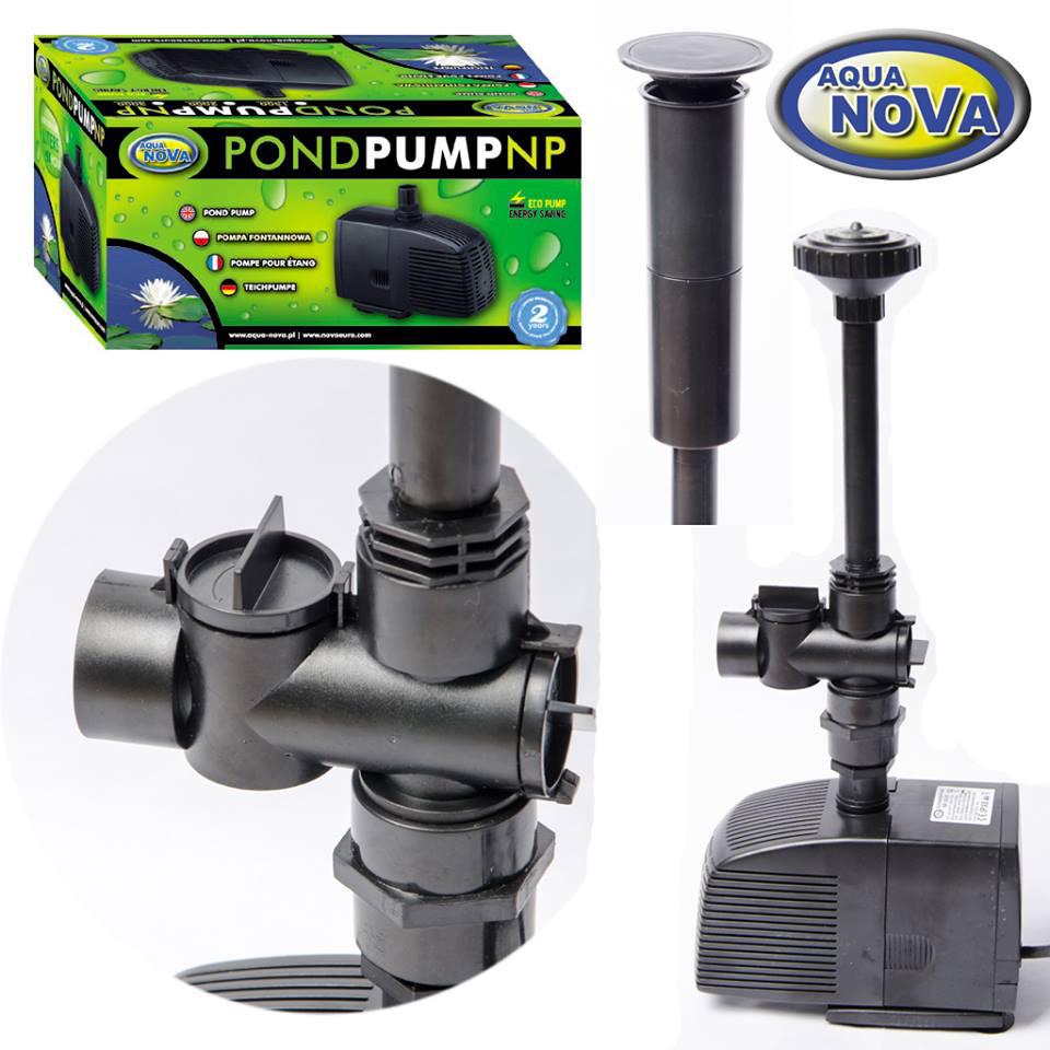 

Насос для фонтана AquaNova NP-1000 л/ч (в к-те фонтанные насадки) (NP-1000)