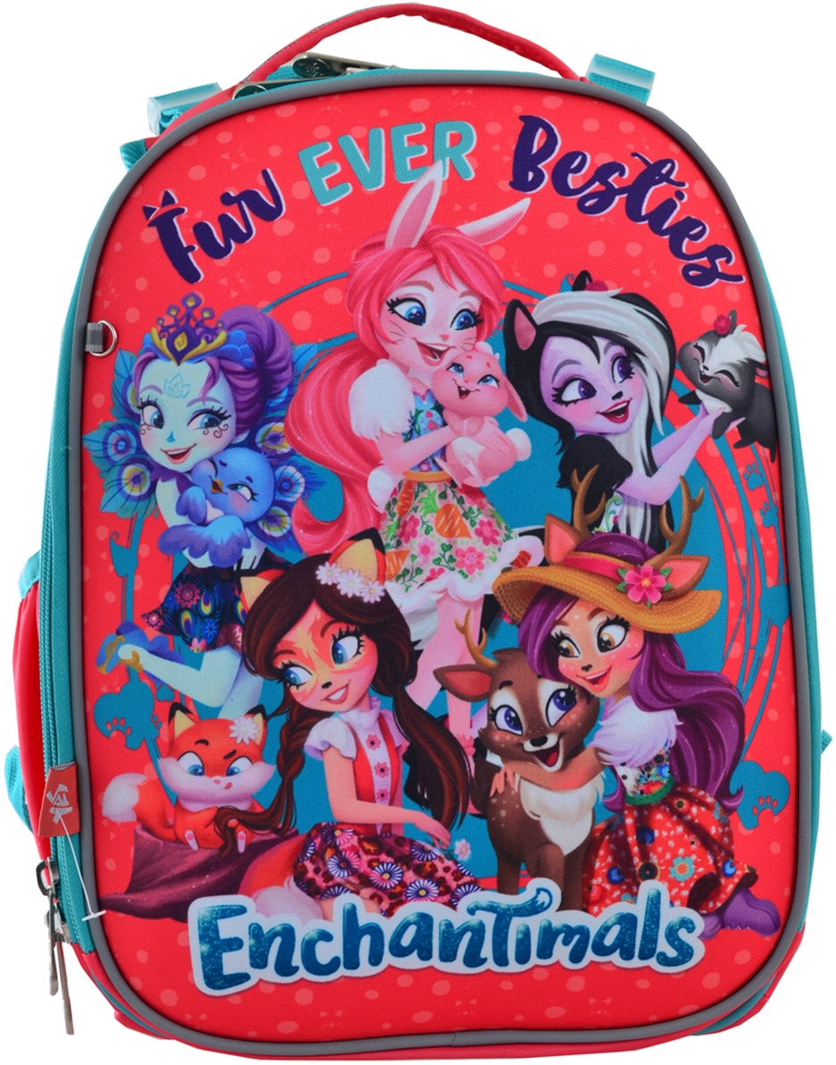 

Рюкзак школьный YES H-25 женский 0.85 кг 28x37x16 см 15 л Enchantimals (556179)