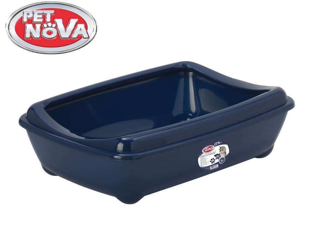 

Открытый туалет для кошек Pet Nova KittyTray XL 57см (KITTYTRAY- 57-BL)