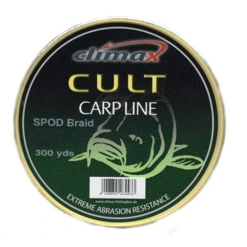 

Шнур Сподовый Climax Cult Spod Braid Yellow 0.20mm 30lb 274m (9072-20300-020)