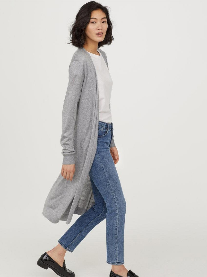 

Кардиган H&M 060554757 M Светло-серый