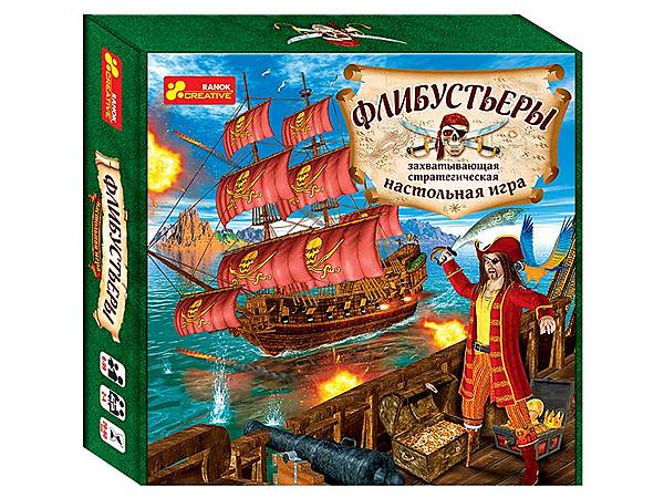 

Настольная игра Флибустьеры STRATEG (12120088Р)