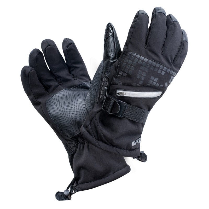 

Перчатки горнолыжные RODEN Hi-Tec RODEN-BLACK/GRAY PRINT L-XL Черный Серый