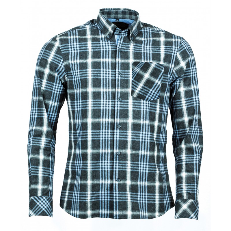 

Рубашка с длинным рукавом Igor Flanellkaro-Langarmhemd Northland 093391 /XXL Черный Серый, Рубашка с длинным рукавом Igor Flanellkaro-Langarmhemd Northland 093391 56/XXL Черный Серый