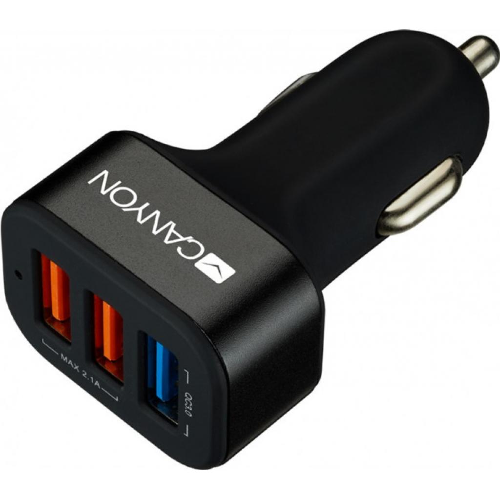 

Зарядний пристрій CANYON Universal 3xUSB car adapter (CNE-CCA07B)