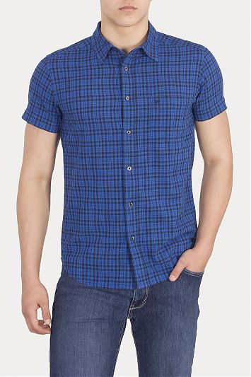 

Рубашка Wrangler 1 Pocket Shirt Slim Fit Голубой XL-00