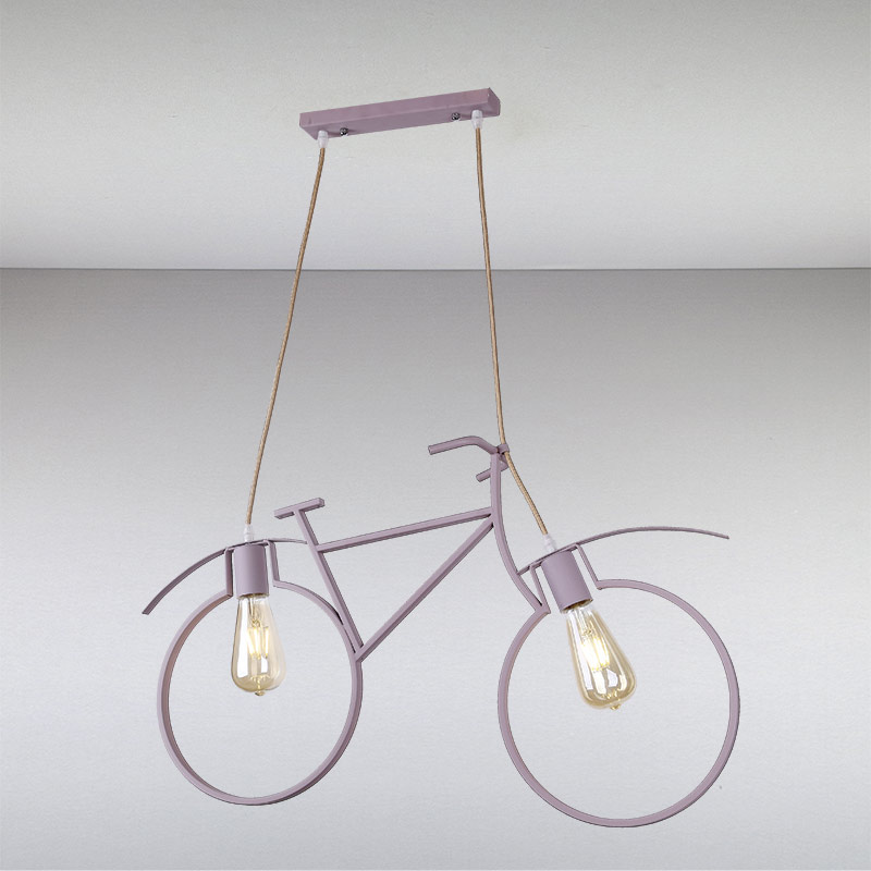 

Люстра Light House LS-13157-2 PINK-BEIGE фиолетовая