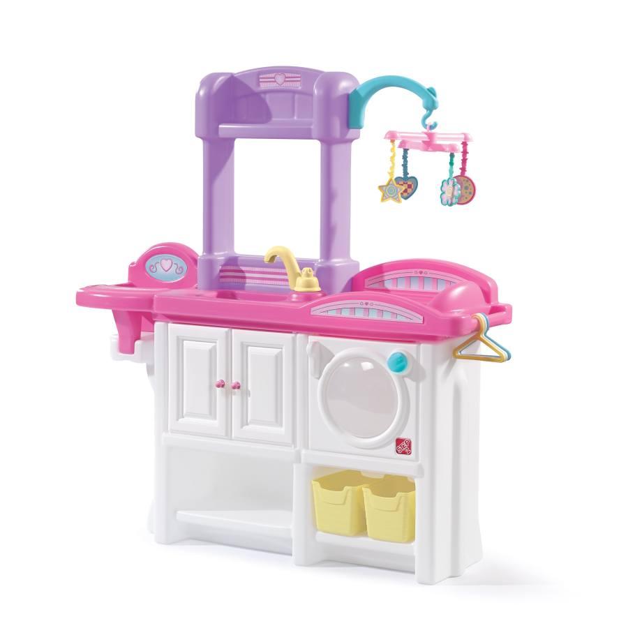 

ПЕЛЕНАЛЬНЫЙ СТОЛИК ДЛЯ ИГРЫ С КУКЛАМИ LOVE & CARE DELUXE NURSERY 95х25х80 см (ПФ-17398)