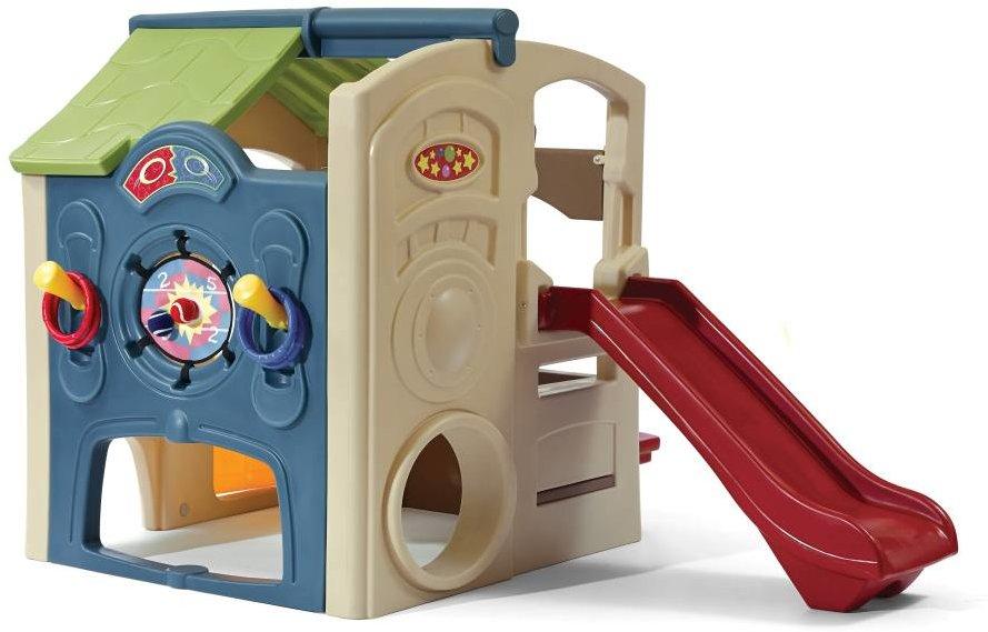 

Детский игровой комплекс с домиком"NEIGHBORHOOD FUN CENTER", 147х213х161 см (ПФ-17382)
