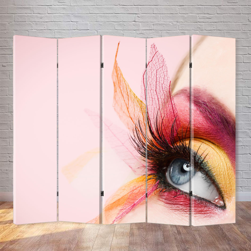 

Ширма декоративная FineDecor "Яркие ресницы" 200x180 см 198b