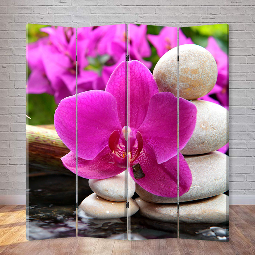 

Ширма декоративная FineDecor "Орхидея" 160х180 см 085а