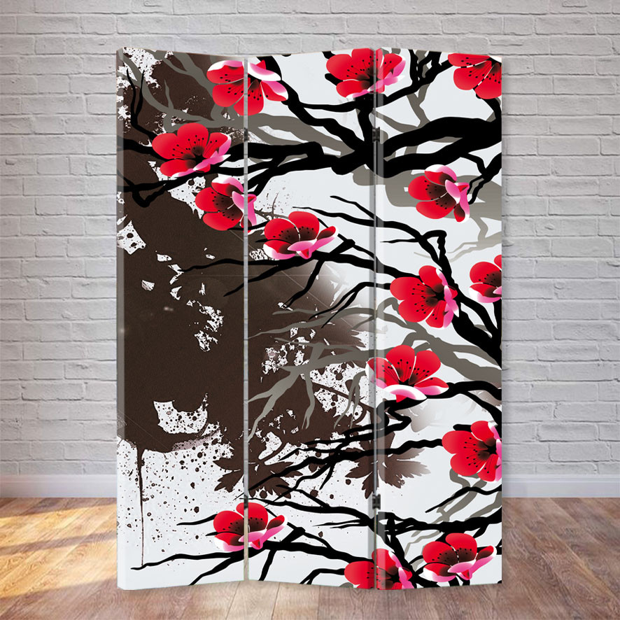 

Ширма декоративная FineDecor "Японская сакура" 120х180 см 024