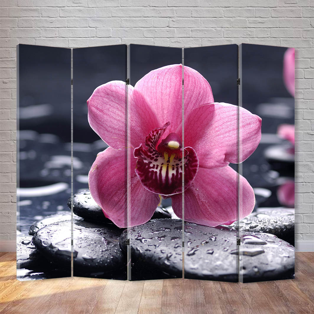

Ширма декоративная FineDecor "Орхидея" 200x180 см 112b