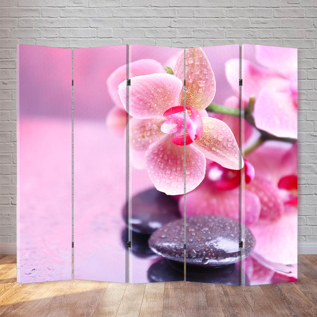 

Ширма декоративная FineDecor "Орхидея" 200x180 см 159b