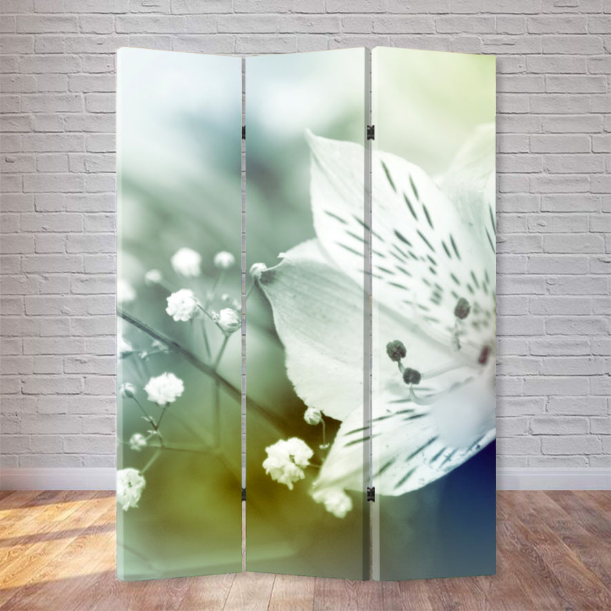 

Ширма декоративная FineDecor "Нежный цветок" 120х180 см 021