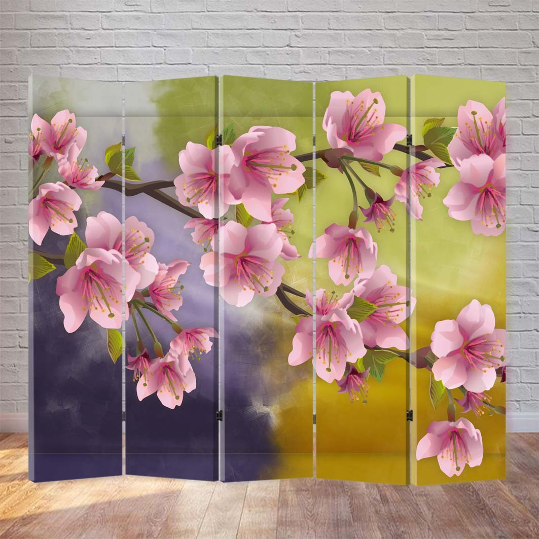 

Ширма декоративная FineDecor "Сакура" 200x180 см 173b