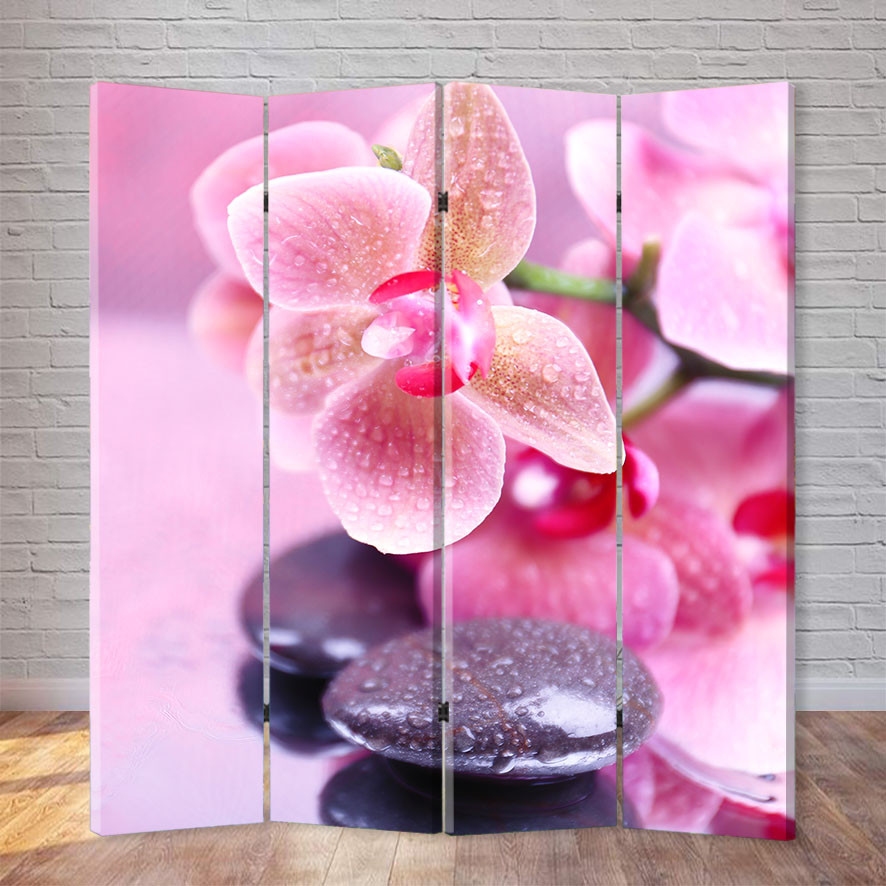 

Ширма декоративная FineDecor "Орхидея" 160х180 см 159а